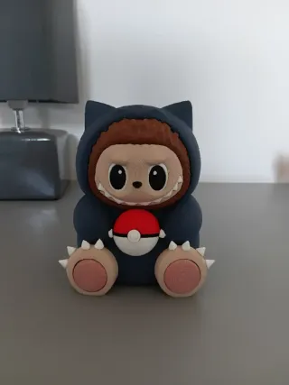 Labubu Snorlax Pokemon Figura