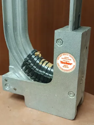 Grapadora suelo radiante