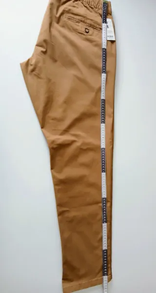 Pantalón chino hombre marrón