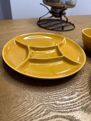 Set Fondue con Platos