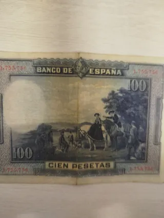 Billete 100 Pesetas Banco de España 1928