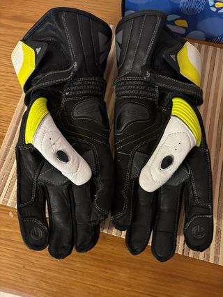 Guantes Moto Shima STR-2 Blancos talla L