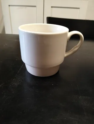 20 Tazas Cerámica Apilables