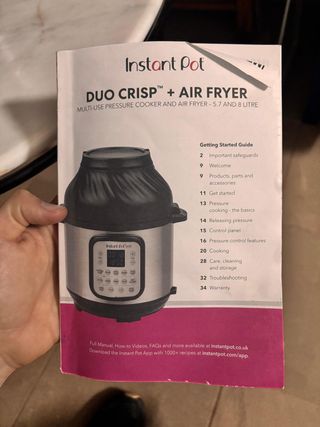 Instant Pot Duo Crisp + Air Fryer