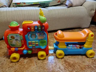 Tren Vtech Andador y Juguete Interactivo