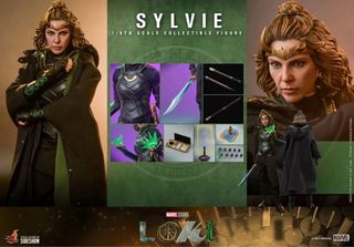 Figura Sylvie Loki Hot Toys 1/6 NUEVA