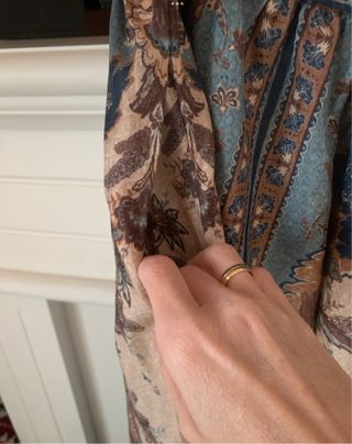 Falda larga Ascension Zimmermann de seda