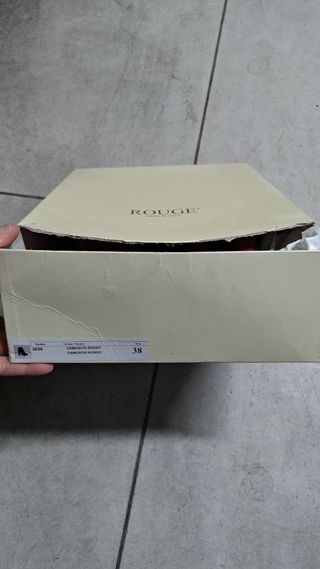 Stivaletti Rossi Camoscio Tacco 38