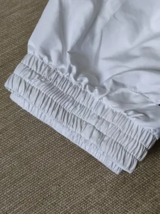 Giacca sportiva Adidas bianca e nera