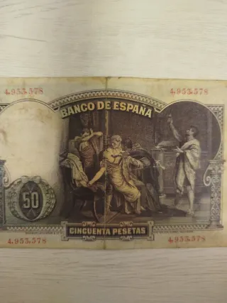 Billete 50 Pesetas Banco de España 1931