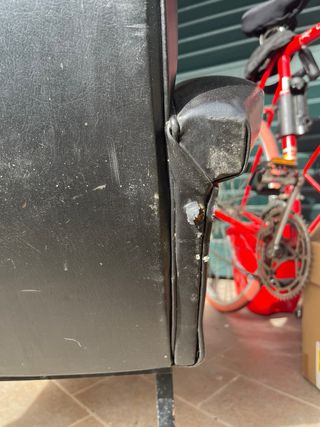 Poltrona Mid-Century Nera