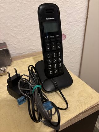 Teléfono Panasonic Negro