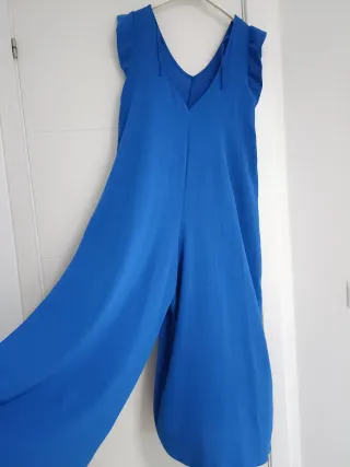 Vestido mono de verano azul talla única
