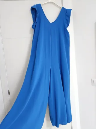 Vestido mono de verano azul talla única