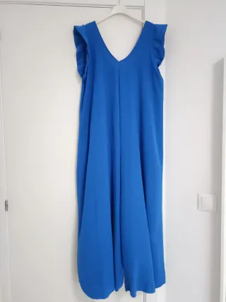 Vestido mono de verano azul talla única