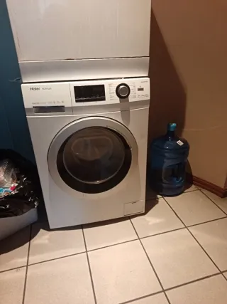 Lavadora Haier capacidad 10 kg triple A,  1400rpm.