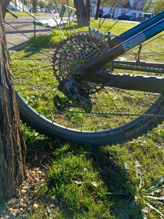 Bici eléctrica 29 azul