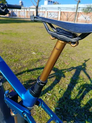 Bici eléctrica 29 azul