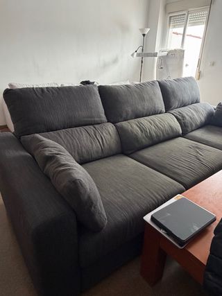 Sofá modular con chaiselongue