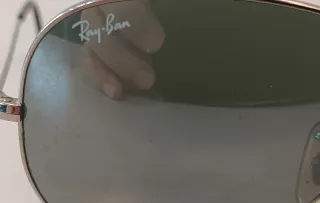 Occhiali Ray-Ban Aviator Argento Nero