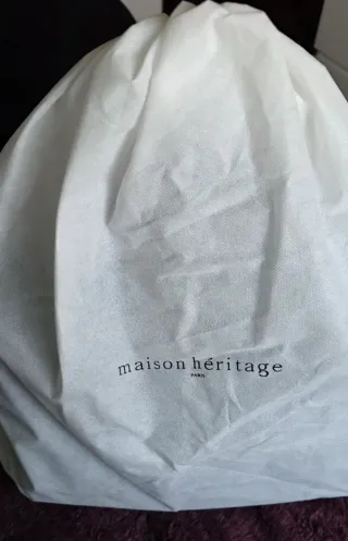 Bolso Piel Maison Héritage Camel Nuevo