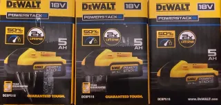 Combo 3 Batterie DeWalt PowerStack XR 18V 5ah