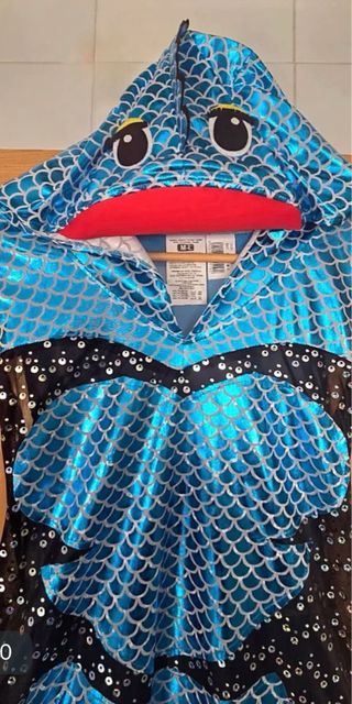 Disfraz Pez Dory Talla Única