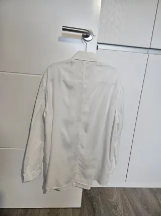 Camisa Massimo Dutti Blanca Mujer