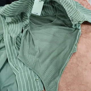 Conjunto mujer verde