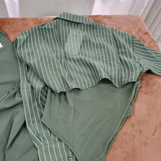 Conjunto mujer verde