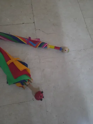 Paraguas infantil multicolor