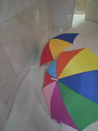 Paraguas infantil multicolor