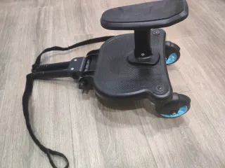 Patinete adaptador con asiento para carrito