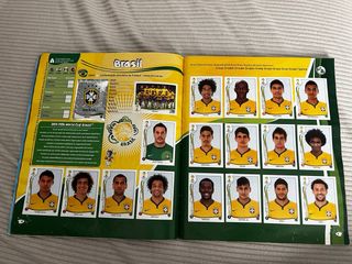 Álbum completo Mundial Brasil 2014 Panini