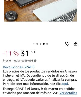 Lápiz Digital Huion sin Batería