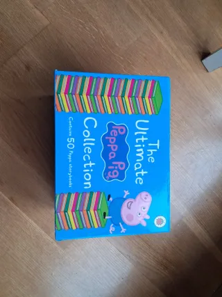 Conjunto cuentos en inglés de pepa pig