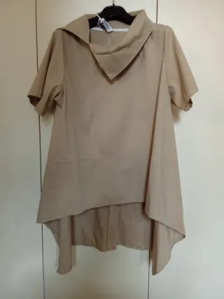 Camicione Beige Taglia Unica