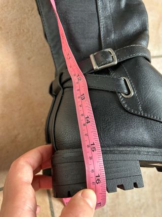 Stivali alti ecopelle Klàs neri nuovi