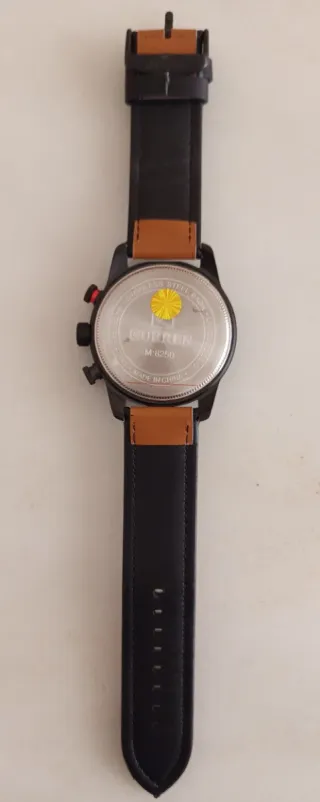 Reloj CURREN Hombre Negro y Marrón