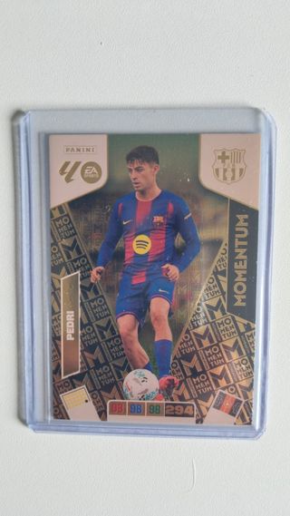 Card Pedri. Momentum. Adrenalyn 25/26