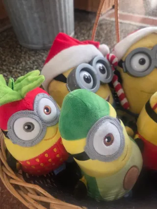 Lotto 6 Peluche Minions Frutta