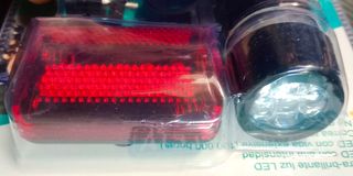 Kit Farol Luz LED Bicicleta SANDA