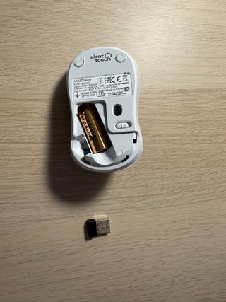 Teclado y Ratón Inalámbricos Logitech Blancos