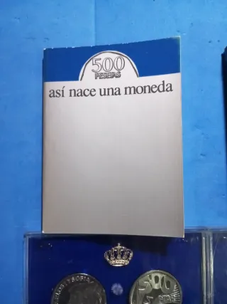 Estuche Colección 500 ptas. Pruebas FNM