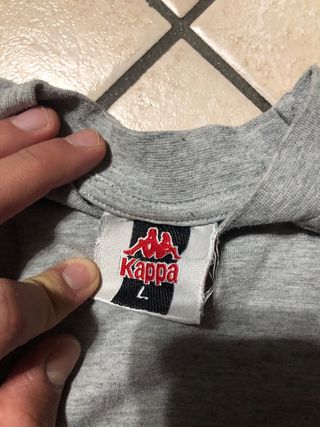 T-shirt Kappa Grigia Taglia L