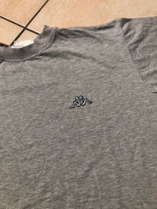 T-shirt Kappa Grigia Taglia L