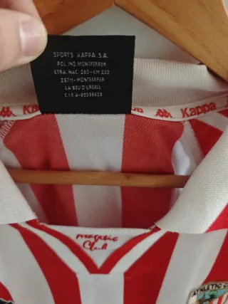 Camiseta Athletic Club Kappa 1997-98