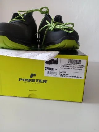 Zapatos de trabajo Posster grises