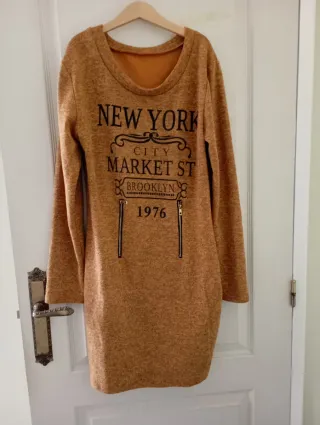 Vestido calentito talla única