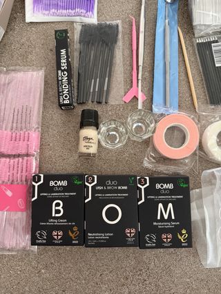 Kit Lifting Pestañas Completo y diseño de cejas